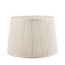 Laura Ashley Laura Ashley - Hemsley Pleated Silk Shade Cream (10 inch)