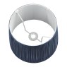 Laura Ashley Laura Ashley - Hemsley Pleated Silk Shade Midnight Blue (10 inch)
