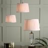 Laura Ashley Laura Ashley - Hemsley Pleated Silk Shade Pink (8 inch)