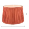 Laura Ashley Laura Ashley - Hemsley Silk Shade Red (10 inch)