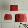 Laura Ashley Laura Ashley - Hemsley Silk Shade Red (10 inch)
