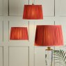 Laura Ashley Laura Ashley - Hemsley Silk Shade Red (16 inch)