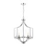 Laura Ashley Laura Ashley - Joseph 5 Light Chandelier Polished Chrome Glass