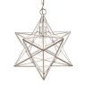 Laura Ashley Laura Ashley - Large Star Pendant Silver Glass
