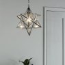 Laura Ashley Laura Ashley - Large Star Pendant Silver Glass