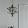 Laura Ashley Laura Ashley - Large Star Pendant Silver Glass