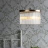 Laura Ashley Laura Ashley - Manon 3 Light Pendant Champagne Clear Glass