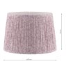 Laura Ashley Laura Ashley - Mille Fleur Shade Mulberry (12 inch)