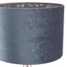 Laura Ashley Laura Ashley - Portia Drum Shade Blue Velvet (12inch)