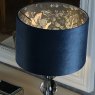 Laura Ashley Laura Ashley - Portia Drum Shade Blue Velvet (12inch)