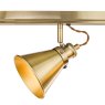 Laura Ashley Laura Ashley - Rufus 3 Light Bar Spotlight Antique Brass