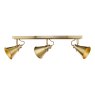 Laura Ashley Laura Ashley - Rufus 3 Light Bar Spotlight Antique Brass