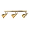 Laura Ashley Laura Ashley - Rufus 3 Light Bar Spotlight Antique Brass