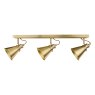 Laura Ashley Laura Ashley - Rufus 3 Light Bar Spotlight Antique Brass