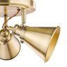 Laura Ashley Laura Ashley - Rufus 3 Light Plate Spotlight Antique Brass