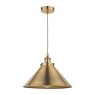 Laura Ashley Lighting Laura Ashley - Rufus Pendant Antique Brass