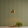 Laura Ashley Lighting Laura Ashley - Rufus Pendant Antique Brass