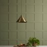 Laura Ashley Lighting Laura Ashley - Rufus Pendant Antique Brass
