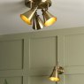 Laura Ashley Laura Ashley - Rufus Single Spotlight Antique Brass