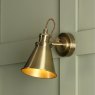 Laura Ashley Laura Ashley - Rufus Single Spotlight Antique Brass