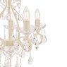Laura Ashley Laura Ashley - Shamley 5 Light Chandelier (Matt White Glass)