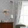 Laura Ashley Laura Ashley - Sorrento 2 Light Wall Light With Charcoal Shade