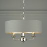 Laura Ashley Laura Ashley - Sorrento 3 Light Pendant With Charcoal Shade