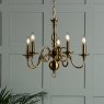 Laura Ashley Laura Ashley - Winchester 5lt Pendant Antique Brass Fitting Only