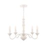 Laura Ashley Laura Ashley - Tate Light Pendant Matt (White Fitting Only)