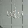 Laura Ashley Laura Ashley - Tate Light Pendant Matt (White Fitting Only)