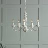 Laura Ashley Laura Ashley - Tate Light Pendant Matt (White Fitting Only)