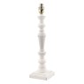 Laura Ashley Laura Ashley - Tate Wooden Table Lamp Off White (Base Only)