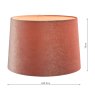 Laura Ashley Laura Ashley - Velvet Shade Blush Pink (10 inch)