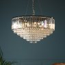 Laura Ashley Laura Ashley - Vienna 9 Light Crystal Chandelier