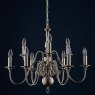 Laura Ashley Lighting Laura Ashley - Winchester 5lt Pendant Polished Nickel