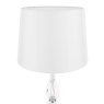 Laura Ashley Laura Ashley - Bradshaw Table Lamp Ribbed Glass With Shade