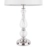 Laura Ashley Laura Ashley - Bradshaw Table Lamp Ribbed Glass With Shade