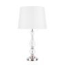 Laura Ashley Laura Ashley - Bradshaw Table Lamp Ribbed Glass With Shade