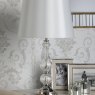 Laura Ashley Laura Ashley - Bradshaw Table Lamp Ribbed Glass With Shade