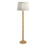 Laura Ashley Laura Ashley - Maria Floor Lamp Wood Antique Brass (Base Only)