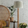 Laura Ashley Laura Ashley - Maria Floor Lamp Wood Antique Brass (Base Only)
