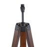 Laura Ashley Laura Ashley - Burdale Tripod Floor Lamp (Dark Wood Industrial Brass Base Only)