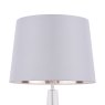 Laura Ashley Laura Ashley Emyr Silk Tapered Drum Shade Grey (12inch)