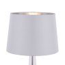 Laura Ashley Laura Ashley Emyr Silk Tapered Drum Shade Grey (12inch)
