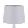 Laura Ashley Laura Ashley Emyr Silk Tapered Drum Shade Grey (12inch)