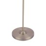 Laura Ashley Laura Ashley - Sorrento 3 Light Floor Lamp Antique Brass Blue Shade