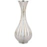 Laura Ashley Laura Ashley - Nevern Table Lamp Champagne Glass Polished Chrome With Shade
