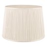 Laura Ashley Laura Ashley - Hemsley Pleated Silk Shade Cream (14 Inch)
