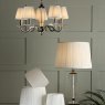 Laura Ashley Laura Ashley - Hemsley Pleated Silk Shade Cream (14 Inch)