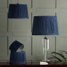 Laura Ashley Laura Ashley - Hemsley Pleated Silk Shade Blue (14 Inch)
